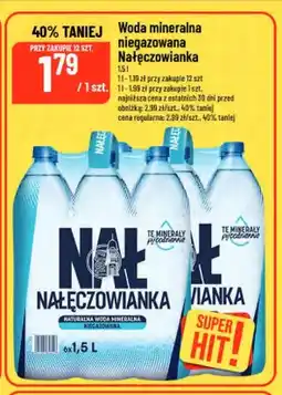 Polomarket Woda mineralna niegazowana Nałęczowianka oferta