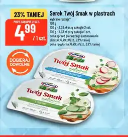 Polomarket Serek Twój Smak w plastrach z ziołami Piątnica oferta