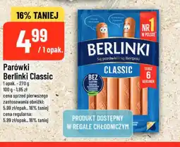 Polomarket Parówki Berlinki Classic oferta