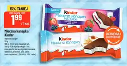 Polomarket Mleczna kanapka Kinder owoce leśne oferta