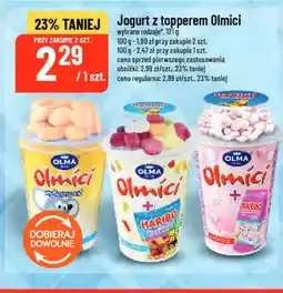 Polomarket Jogurt z topperem Olma Olmíci Piškotíci oferta