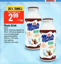 Polomarket Napój Monte Drink Zott oferta
