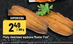Polomarket Płaty śledziowe wędzone Master Fish oferta