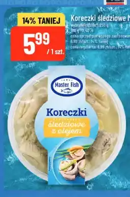 Polomarket Koreczki śledziowe z olejem Master Fish oferta