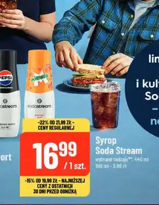 Syrop SodaStream Pepsi Zero Cukru