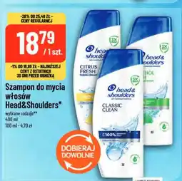 Polomarket Szampon do mycia włosów Head & Shoulders Citrus Fresh oferta