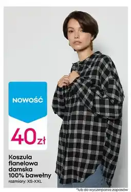 Pepco Koszula flanelowa damska 100% bawełny oferta