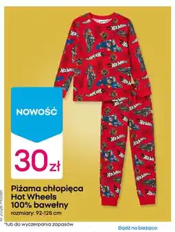 Pepco Piżama chłopięca Hot Wheels oferta