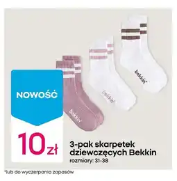 Pepco Skarpetki dziewczęce Bekkin 3-pak oferta