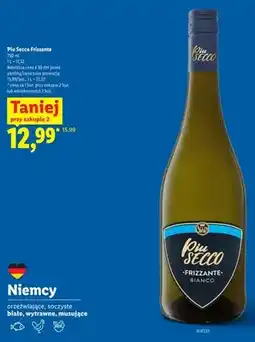 Lidl Wino musujące Allini Piu Secco Frizzante oferta