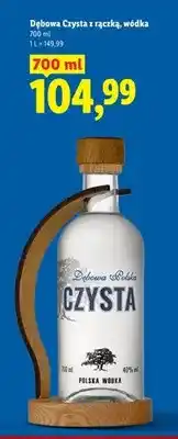 Lidl Wódka Dębowa Polska Czysta z rączką oferta