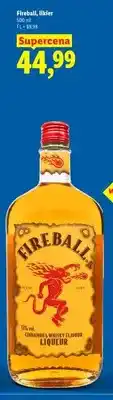 Lidl Likier Fireball oferta
