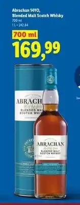 Lidl Whisky Abrachan 14YO Blended Malt Scotch oferta