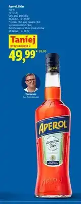 Lidl Likier Aperol oferta