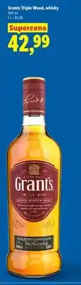 Lidl Whisky Grant's Triple Wood oferta