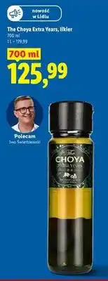 Lidl Likier The Choya Extra Years oferta
