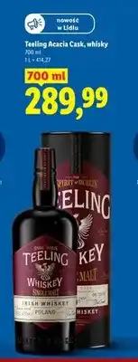 Lidl Whisky Teeling Acacia Cask oferta