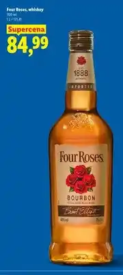 Lidl Whiskey Four Roses oferta