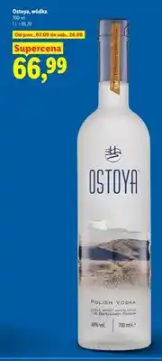 Lidl Wódka Ostoya oferta