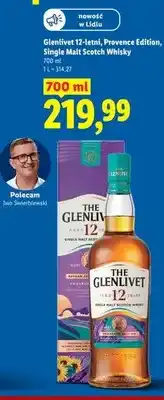 Lidl Whisky Glenlivet 12-letni Provence Edition Single Malt Scotch oferta