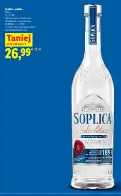 Lidl Wódka Soplica oferta