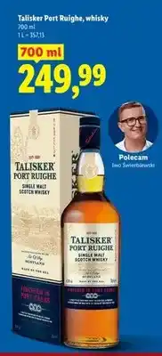 Lidl Whisky Talisker Port Ruighe oferta