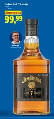 Lidl Whiskey Jim Beam Black 7YO oferta