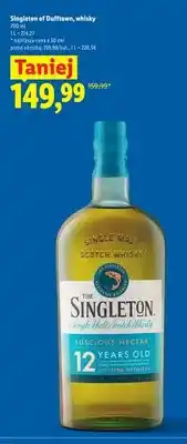 Lidl Whisky Singleton of Dufftown oferta
