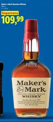 Lidl Bourbon Maker's Mark oferta