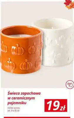 KiK Świeca zapachowa w ceramicznym pojemniku 9x8 cm oferta