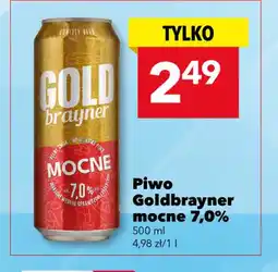 Lewiatan Piwo Goldbrayner mocne 7,0% oferta