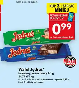 Lewiatan Wafel Jędruś kakaowy oferta