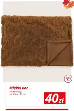 KiK Miękki koc ok. 130x170 cm oferta