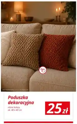 KiK Poduszka dekoracyjna 40x40 cm oferta