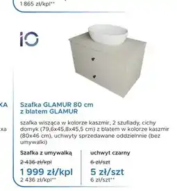 Blu Uchwyt czarny GLAMUR IO oferta