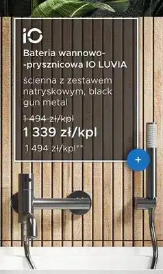 Blu Bateria wannowo-prysznicowa IO LUVIA oferta
