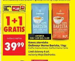 Biedronka Kawa ziarnista Dallmayr Home Barista Caffe Crema Dolce oferta