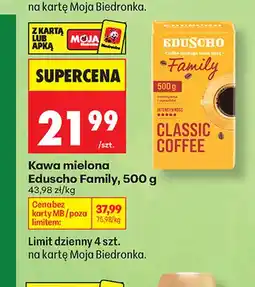 Biedronka Kawa mielona Eduscho Family oferta