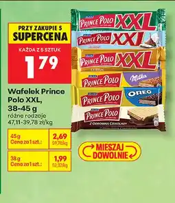 Biedronka Wafelek Prince Polo XXL Classic oferta