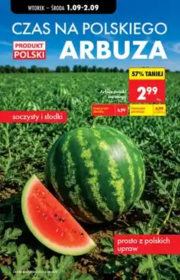 Biedronka Arbuz polski oferta
