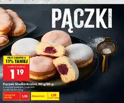 Biedronka Pączek z cukrem pudrem Słodka Kraina oferta
