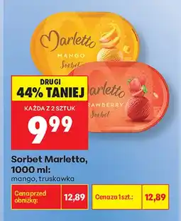 Biedronka Sorbet Marletto mango oferta