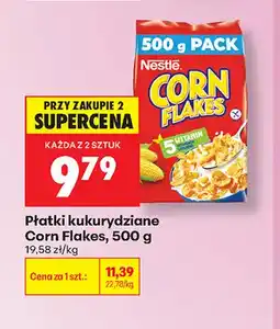 Biedronka Płatki kukurydziane Nestlé Corn Flakes oferta