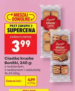 Biedronka Ciastka kruche z nadzieniem Bonitki oferta