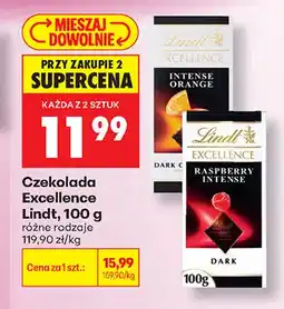 Biedronka Czekolada Lindt Excellence Intense Orange oferta