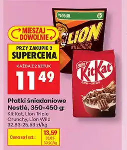 Biedronka Płatki śniadaniowe Nestlé Lion Wild oferta