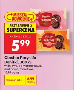Biedronka Ciastka Paryskie morelowe Bonitki oferta