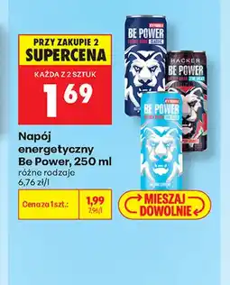 Biedronka Napój energetyczny Be Power Classic oferta