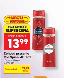 Biedronka Żel pod prysznic Old Spice Original oferta