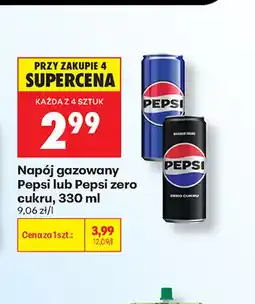 Biedronka Napój gazowany Pepsi oferta